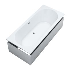 Schedline Celicia White Mat SET vaňa s nosičom 180x80 cm biela 3WST.CS1P-18080/B/MG