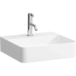 Laufen Val umývadlo 45x42 cm obdĺžnik klasické umývadlo-pultové umývadlo biela H8162804001091