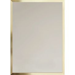 Ars Longa Linea zrkadlo 123x63 cm odĺžnikový zlatá LINEA60120-ZS
