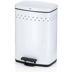 Kela Malaga odpadkový kôš 5 l biela 23970