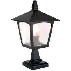 Elstead Lighting York vonkajšia stojaca lampa 1x60 W čierna BL7-BLACK