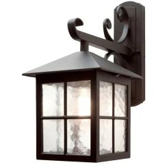 Elstead Lighting Winchester vonkajšie nástenné svietidlo 1x60 W čierna BL19-BLACK