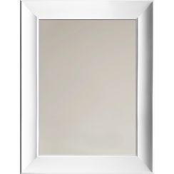 Ars Longa Monza zrkadlo 58.4x68.4 cm odĺžnikový biela MONZA4050-B