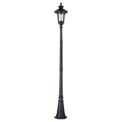 Elstead Lighting Chicago vonkajšia stojaca lampa 1x60 W čierna CC5-M-BK