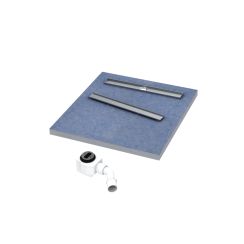 Schedline Esco-Line S4 sprchová vanička pod dlažbu 90 cm chrómová 10ST.4S4-9090