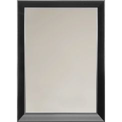 Ars Longa Alpi zrkadlo 78.8x58.8 cm odĺžnikový čierna ALPI5070-C