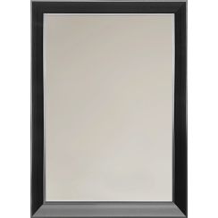 Ars Longa Alpi zrkadlo 128.8x68.8 cm odĺžnikový čierna ALPI60120-C