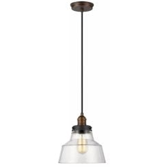 Elstead Lighting Baskin závesné svietidlo 1x60 W mosadzná FE-BASKIN-P-A-BR