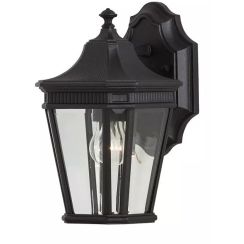 Elstead Lighting Cotswold Lane vonkajšie nástenné svietidlo 1x60 W čierna FE-COTSLN2-S-BK