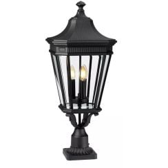 Elstead Lighting Cotswold Lane vonkajšia stojaca lampa 1x60 W čierna FE-COTSLN3-L-BK