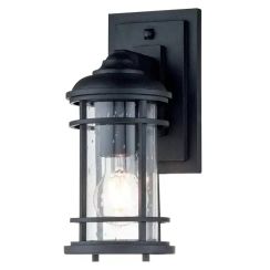 Elstead Lighting Lighthouse vonkajšie nástenné svietidlo 1x60 W čierna FE-LIGHTHOUSE2-S-BLK
