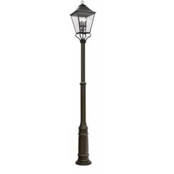 Elstead Lighting Galena vonkajšia stolová lampa 4x40 W hnedá FE-GALENA5-XL-SBL