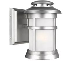 Elstead Lighting Newport vonkajšie nástenné svietidlo 1x60 W oceľová FE-NEWPORT-S-PBS