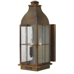 Elstead Lighting Bingham vonkajšie nástenné svietidlo 1x60 W hnedá HK-BINGHAM-L