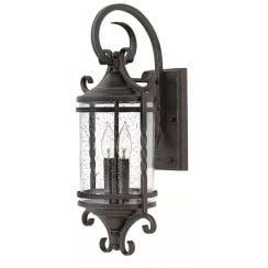 Elstead Lighting Casa vonkajšie nástenné svietidlo 2x40 W čierna HK-CASA-M