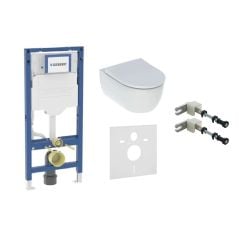 Súprava WC misa Geberit iCon 503.233.00.1, podomietková konštrukcia Geberit Duofix 111.320.00.6, 111.815.00.1, 156.050.00.1