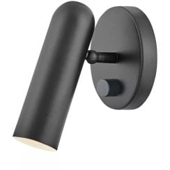 Elstead Lighting Dax nástenná lampa 1x8 W čierna HK-DAX1-BK