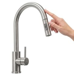 Rea Fresh Touch kuchynská batéria stojánková nikel REA-B6735