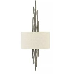Elstead Lighting Spyre nástenná lampa 2x60 W hnedá HK-SPYRE2-MMB