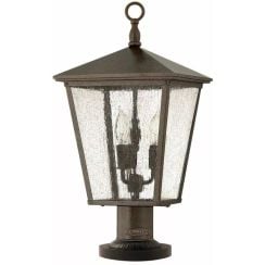 Elstead Lighting Trellis vonkajšia stojaca lampa 3x60 W hnedá HK-TRELLIS3-L
