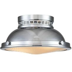 Elstead Lighting Amelia stropné svietidlo 2x40 W chrómová HK-AMELIA-F-M-CM