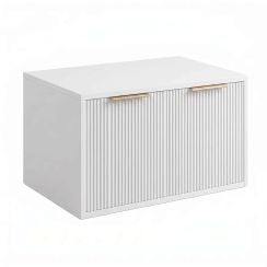 Rea Core skrinka 60x47x40 cm závesná kúpeľňová skrinka pod umývadlo biela REA-M0400
