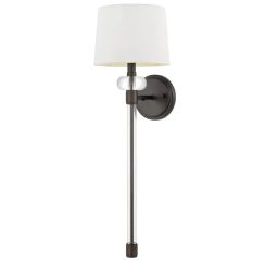 Elstead Lighting Barbour nástenná lampa 1x40 W hnedá QZ-BARBOUR1-HO