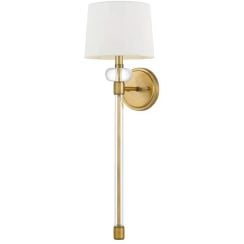 Elstead Lighting Barbour nástenná lampa 1x40 W mosadzná QZ-BARBOUR1-WS