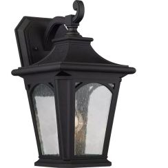 Elstead Lighting Bedford vonkajšie nástenné svietidlo 1x60 W čierna QZ-BEDFORD2-M