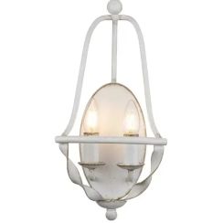 Elstead Lighting Bradbury nástenná lampa 2x40 W biela QZ-BRADBURY2-AWH