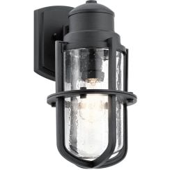 Elstead Lighting Suri vonkajšie nástenné svietidlo 1x60 W čierna KL-SURI-M