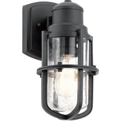 Elstead Lighting Suri vonkajšie nástenné svietidlo 1x40 W čierna KL-SURI-S
