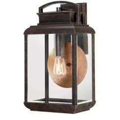 Elstead Lighting Byron vonkajšie nástenné svietidlo 1x60 W hnedá QZ-BYRON-L