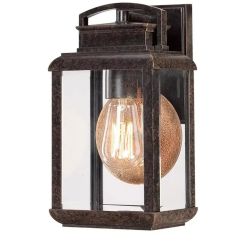 Elstead Lighting Byron vonkajšie nástenné svietidlo 1x60 W grafitová QZ-BYRON-S-GR