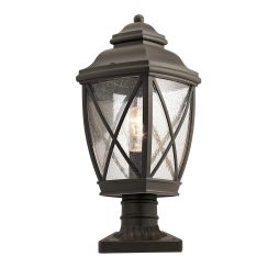 Elstead Lighting Tangier vonkajšia stojaca lampa 1x60 W hnedá KL-TANGIER3-M