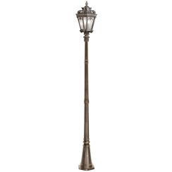 Elstead Lighting Tournai vonkajšia stojaca lampa 3x60 W sivá-hnedá KL-TOURNAI-5XL