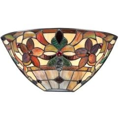 Elstead Lighting Kami nástenná lampa 2x60 W hnedá QZ-KAMI-WU