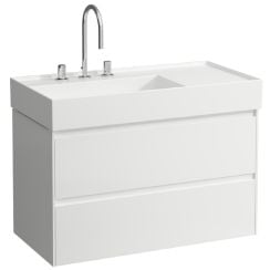 Laufen Lani skrinka 88x45x51.5 cm závesná kúpeľňová skrinka pod umývadlo biela H4039521122601
