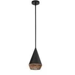 Elstead Lighting Daphne stropné svietidlo 1x60 W čierna ALM-DAPHNE-P-S-MB