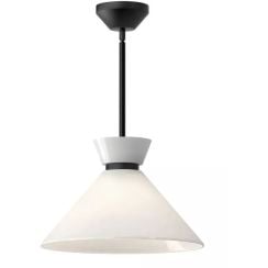 Elstead Lighting Halston stropné svietidlo 1x60 W čierna ALM-HALSTON-P-M-BK