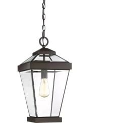 Elstead Lighting Ravine závesné svietidlo 1x60 W hnedá QZ-RAVINE8-L