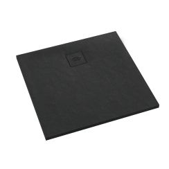 Schedline Protos Black Stone štvorcová sprchová vanička 100x100 cm čierna 3SP.P1K-100100/C/ST-M1/C/ST