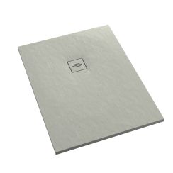 Schedline Protos Cement Stone obdĺžniková sprchová vanička 170x80 cm cementová 3SP.P1P-80170/CT/ST-M1/CT/ST