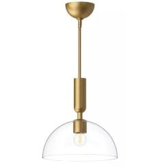 Elstead Lighting Jude stropné svietidlo 1x60 W zlatá ALM-JUDE-P-GD-CL