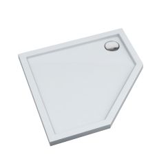 Schedline Estima päťuholníková sprchová vanička 90x90 cm biela 3SP.E1PK-9090