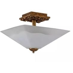Elstead Lighting Star stropné svietidlo 2x40 W zlatá FB-STAR-F-S-DG