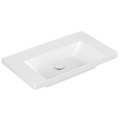 Villeroy & Boch Subway 3.0 umývadlo 80x47 cm obdĺžnik umývadlo na nábytok biela lesklá 4A708301