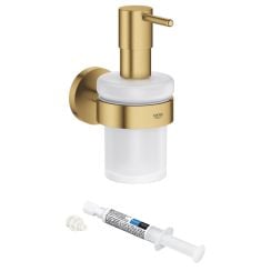 Súprava dávkovač mydla Grohe Start 41195GN0, lepidlo Grohe QuickGlue 41127000