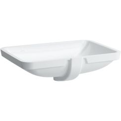 Laufen Pro umývadlo 60x40 cm obdĺžnik podpultové umývadlo biela lesklá H8119694001091