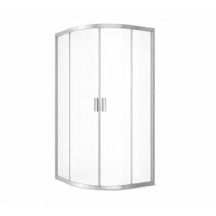 Ravak Blix sprchovací kút 80x80 cm polkruhová chromová lesklé/priehľadné sklo 3B240C00Z1B